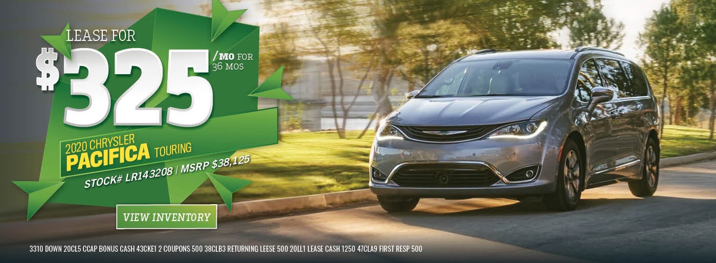 chrysler pacifica offers